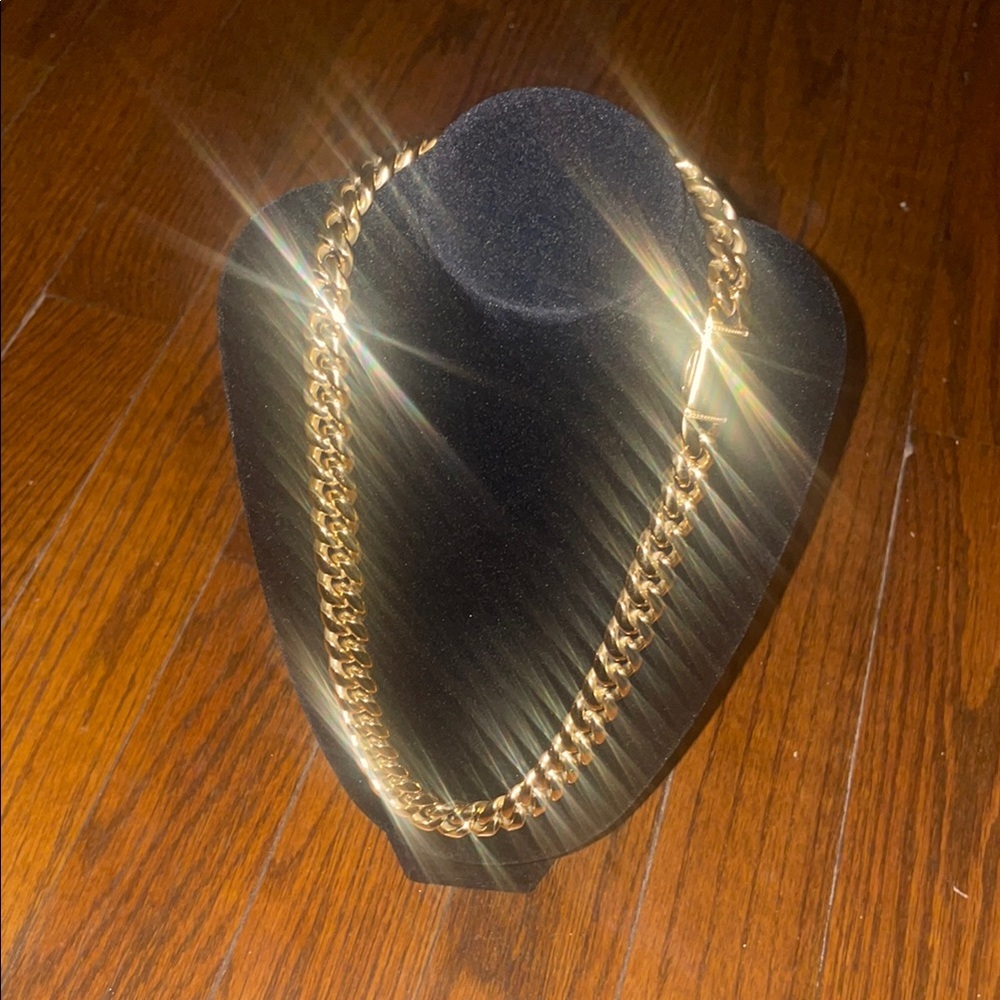 Lustrous Gold Multi-Strand Necklace